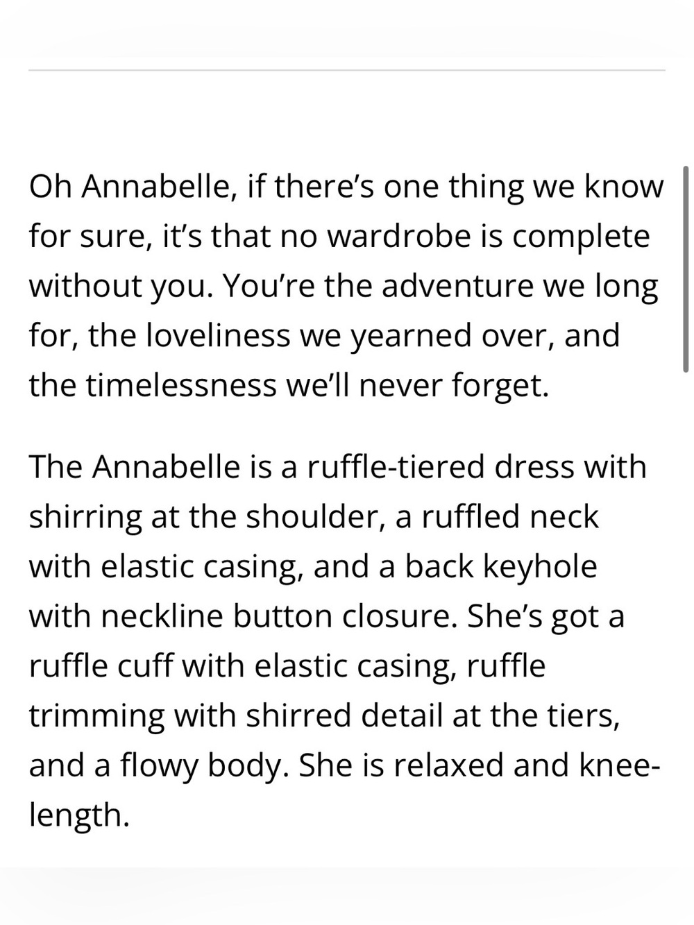 Lularoe Annabelle Dress - Picture 5 of 6